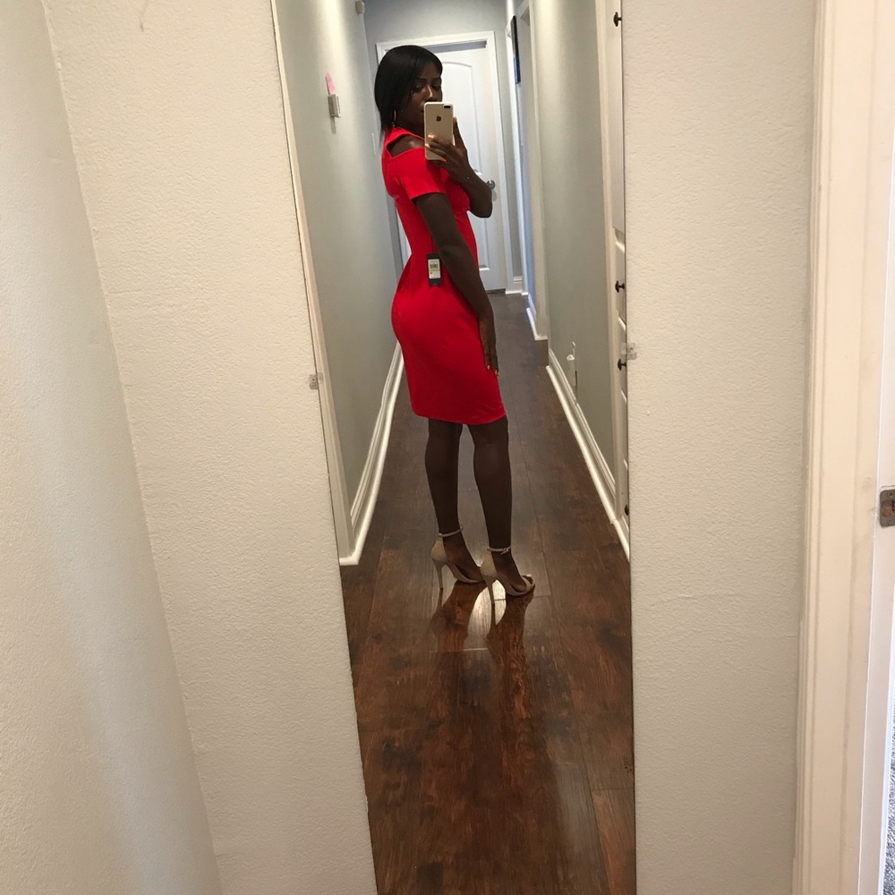 Tommy Hilfiger Cold Shoulder Dress